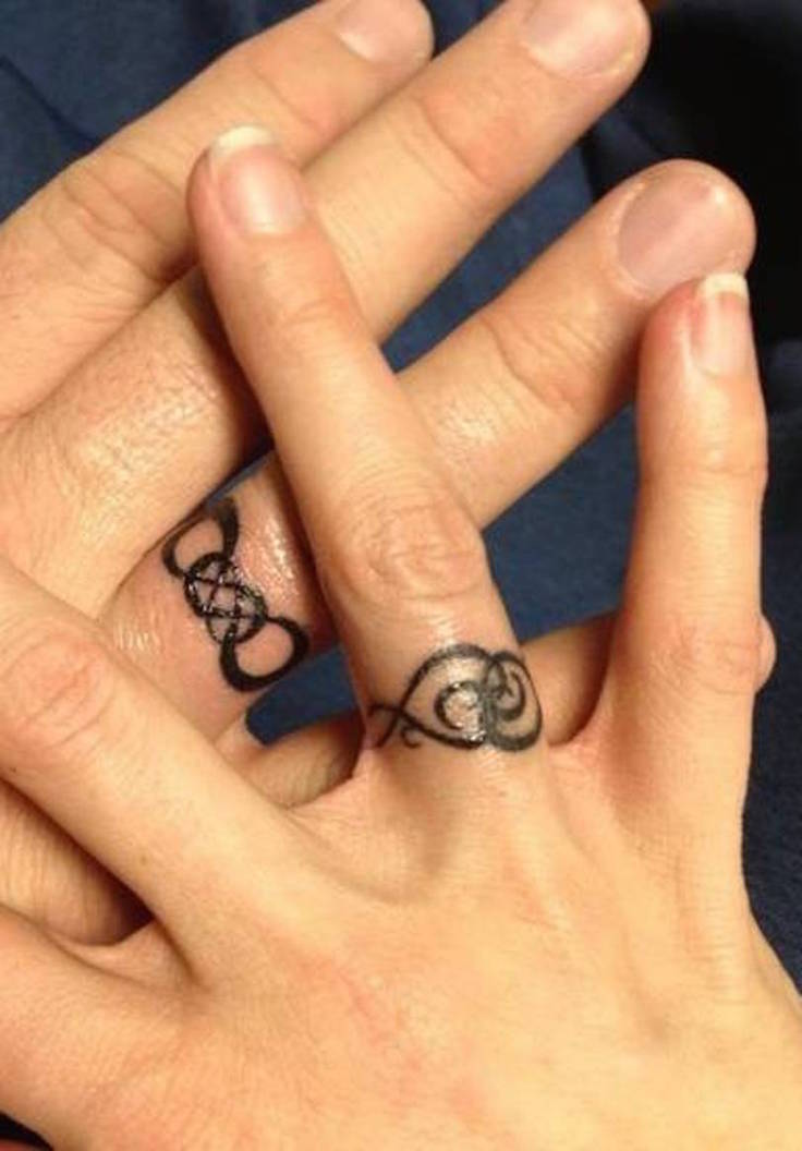 celtic wedding ring tattoo designs