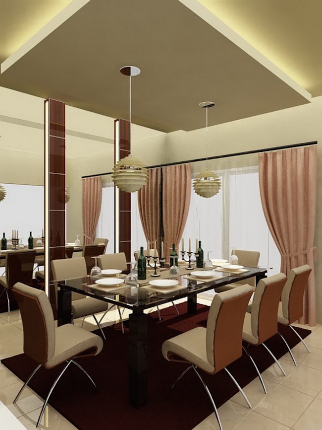 dining room design contemporary
