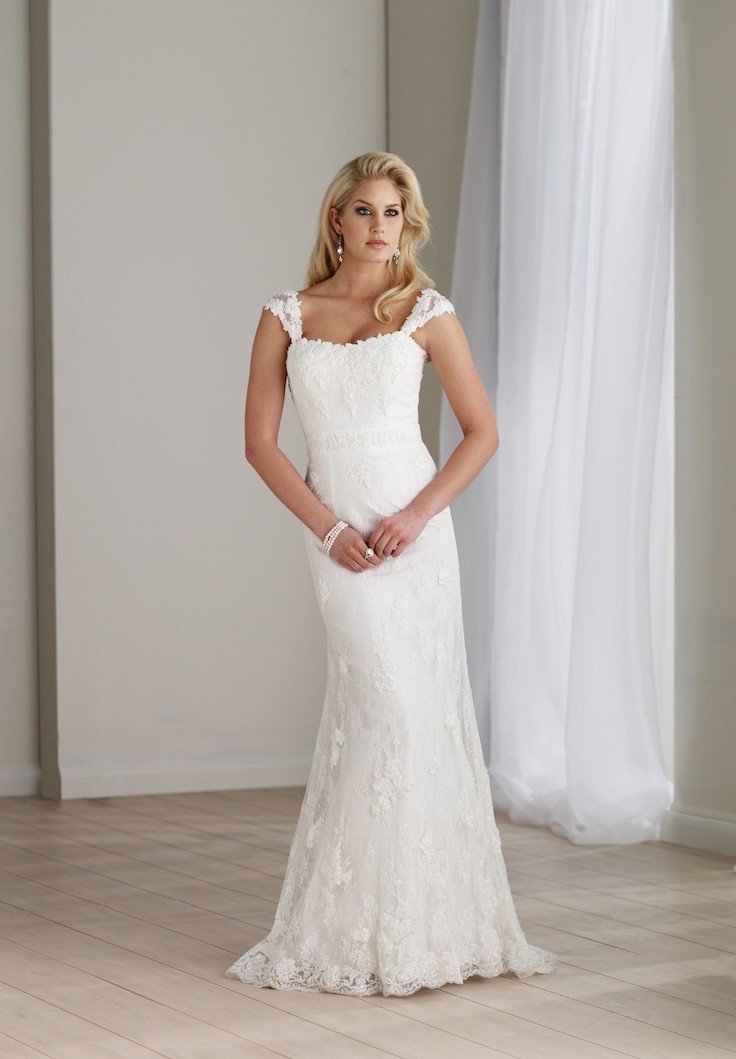 elegant wedding dress picture