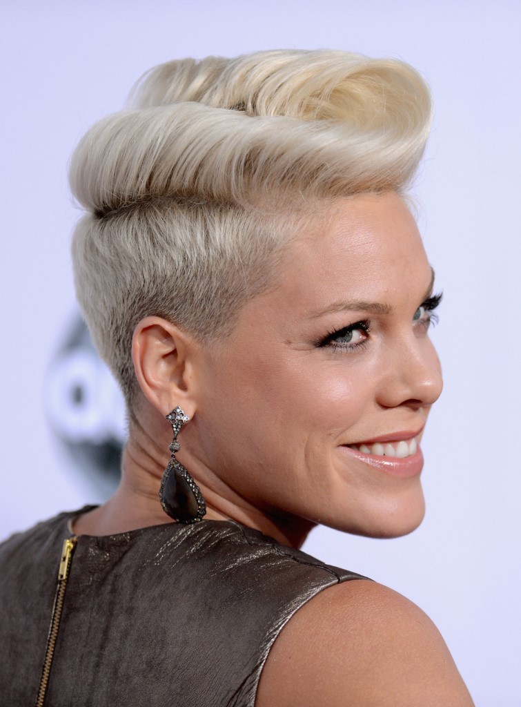 famous shaved hairstyles for women