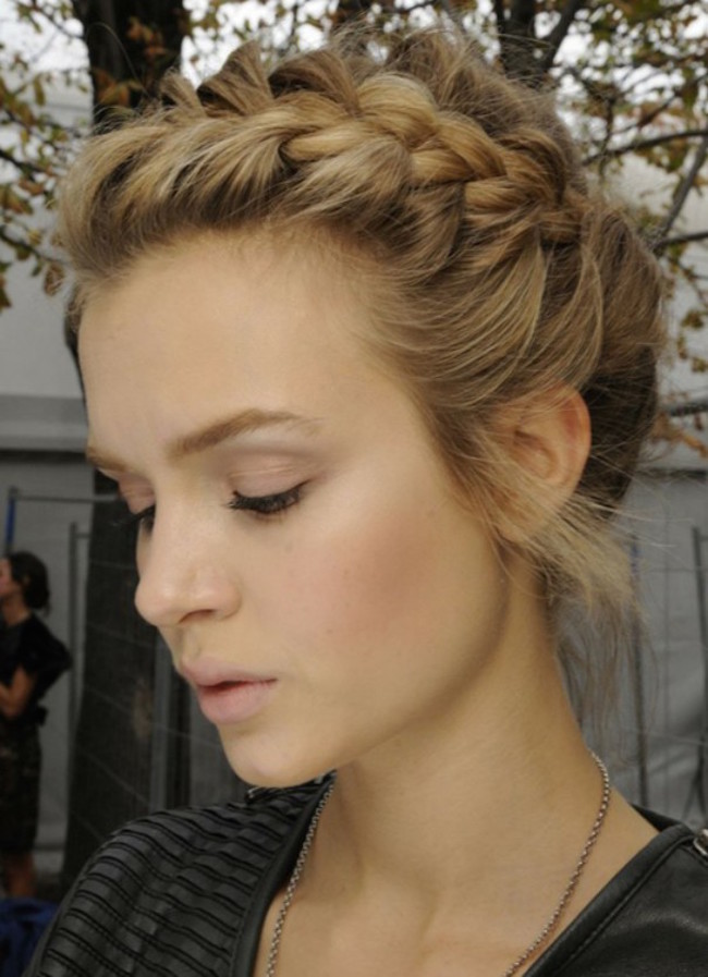 fantastic braided hairstyle for girls