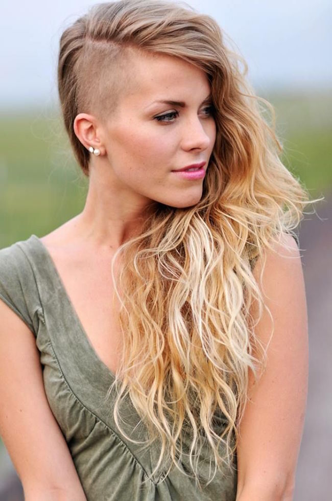 shaved hairstyles for women Ideas