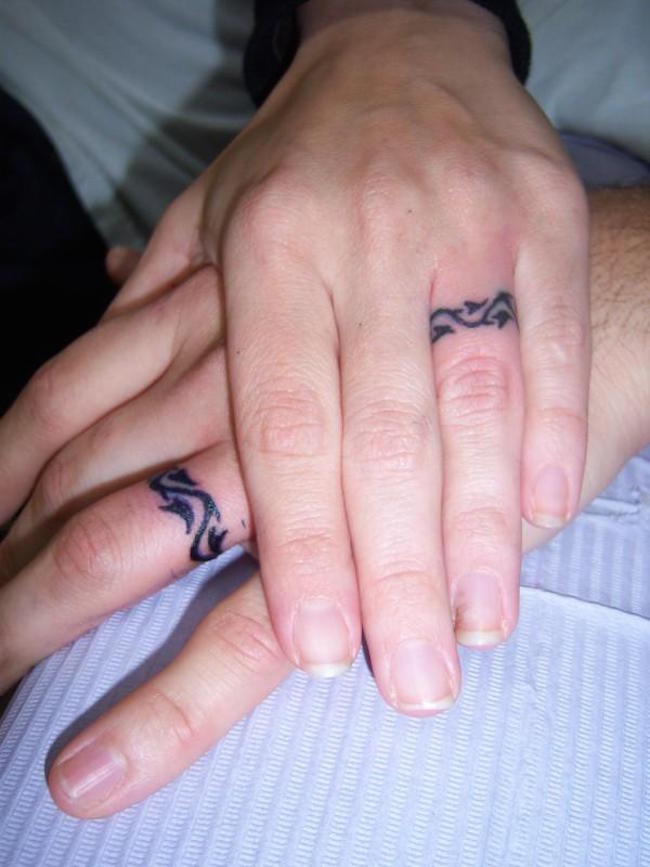 wedding ring tattoo ideas