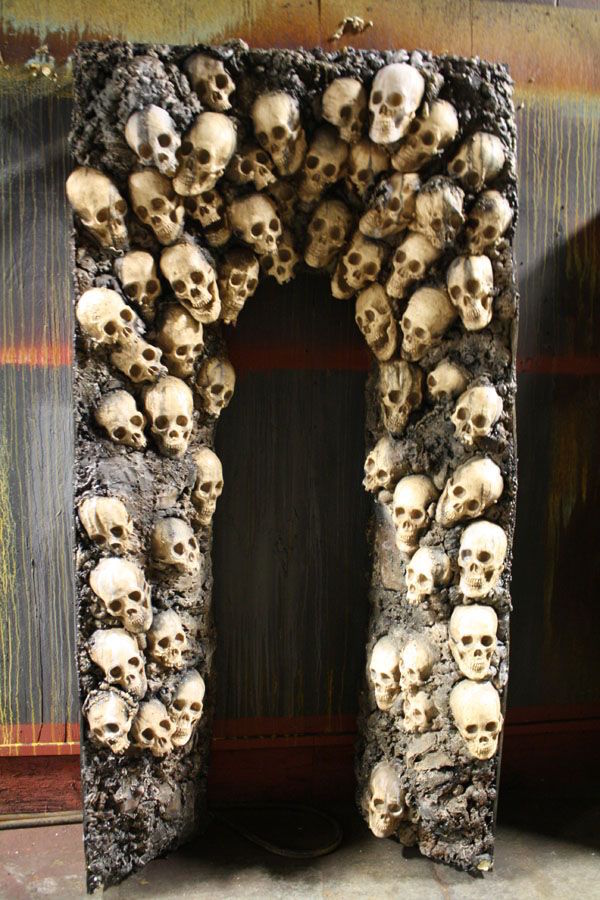 3D Skull Halloween Decoration