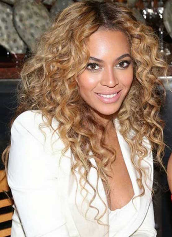 Beyonce Layered Haircuts for Long Curly Hair