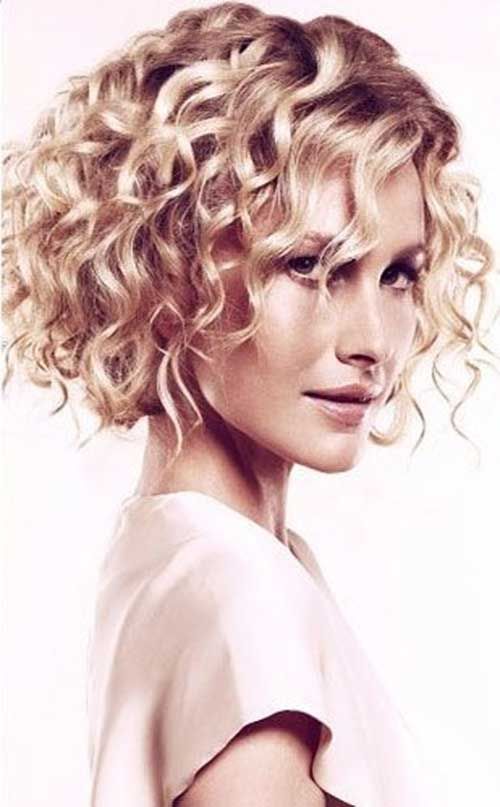 Bob Hairstyles for Curly Short Hair