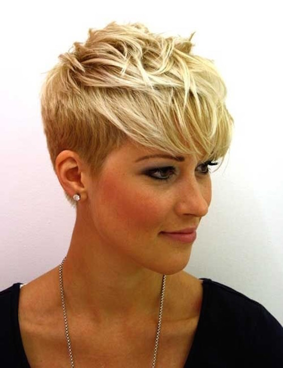 Chic Messy Pixie Haircut Side View