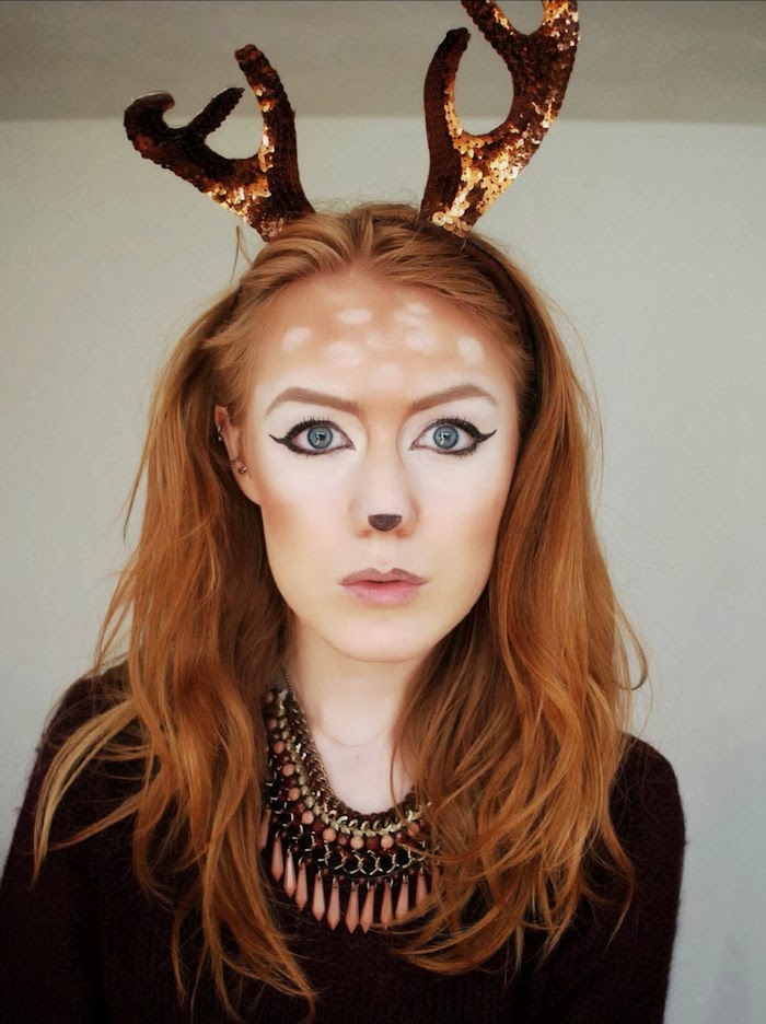 Cool Deer Halloween Makeup