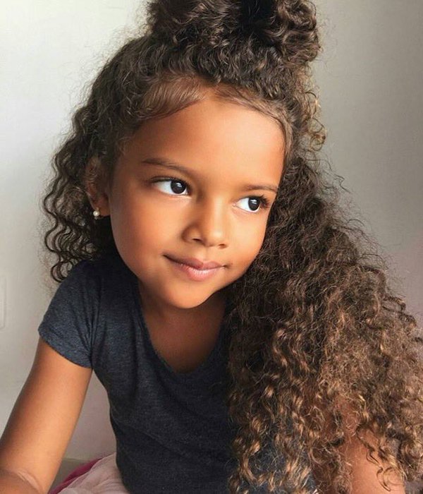 Curly Hairstyles for Little Girls