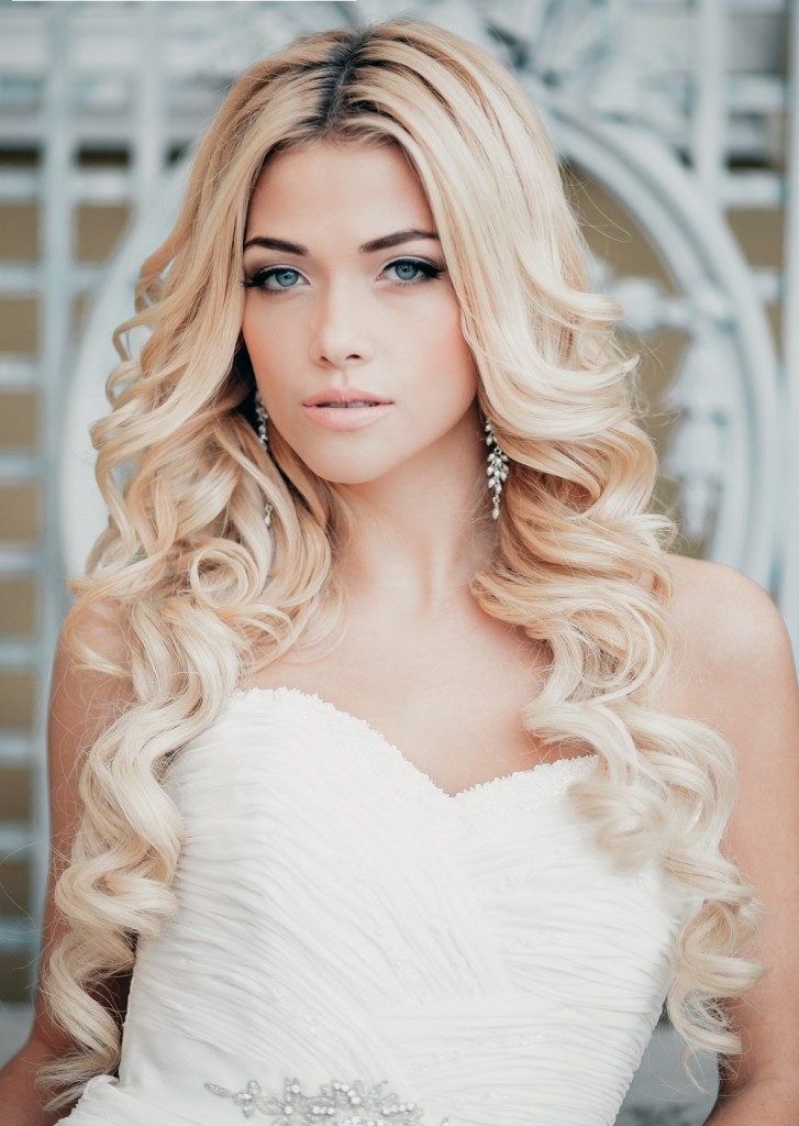Curly Wedding Hairstyles for Long Hair