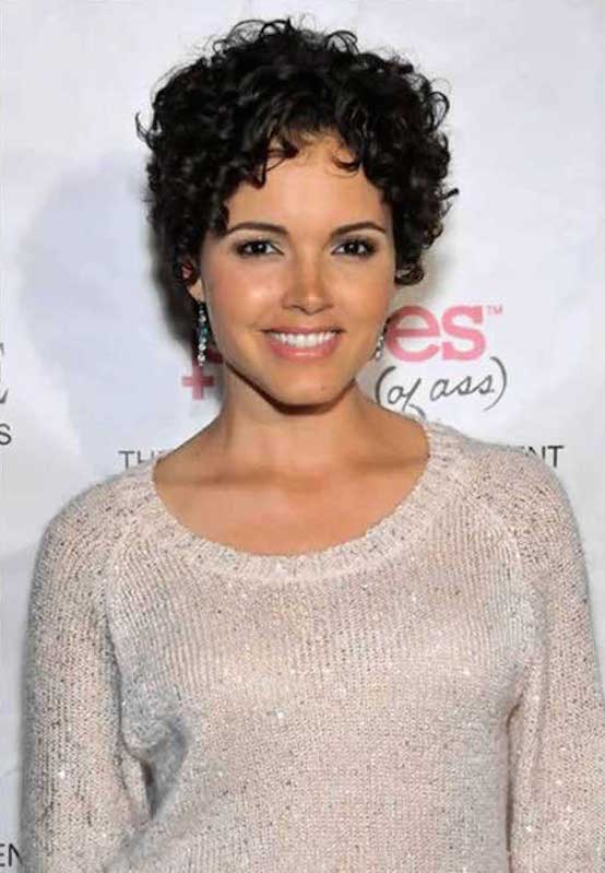 Cute Curly Pixie Hairstyles