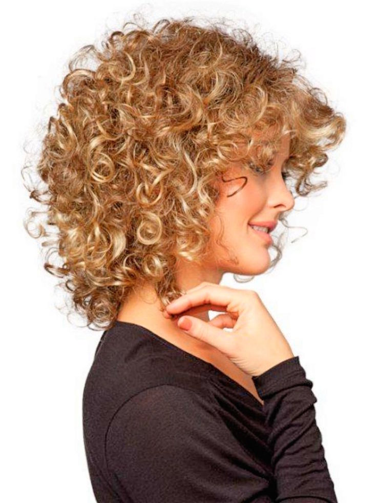 Cute Short Curly Haircuts For Fine Hairs