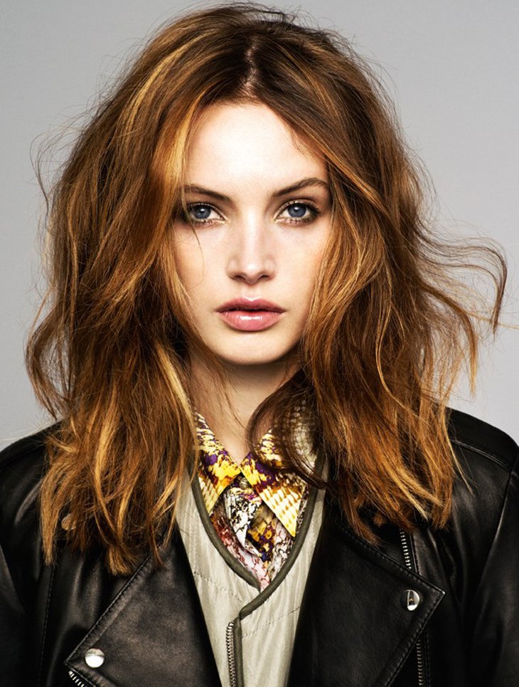 Disheveled & Messy Women's Hairstyles