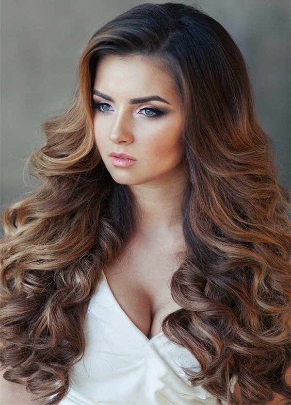 Down Bridal Hairstyle for Long Hair
