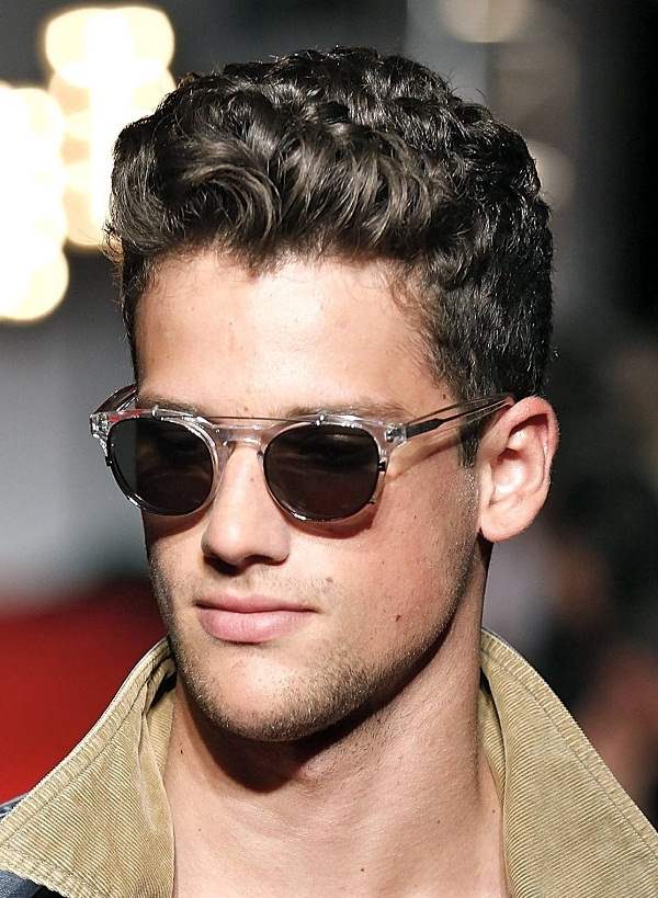 Exclusive Mens Hairstyle with Glasses