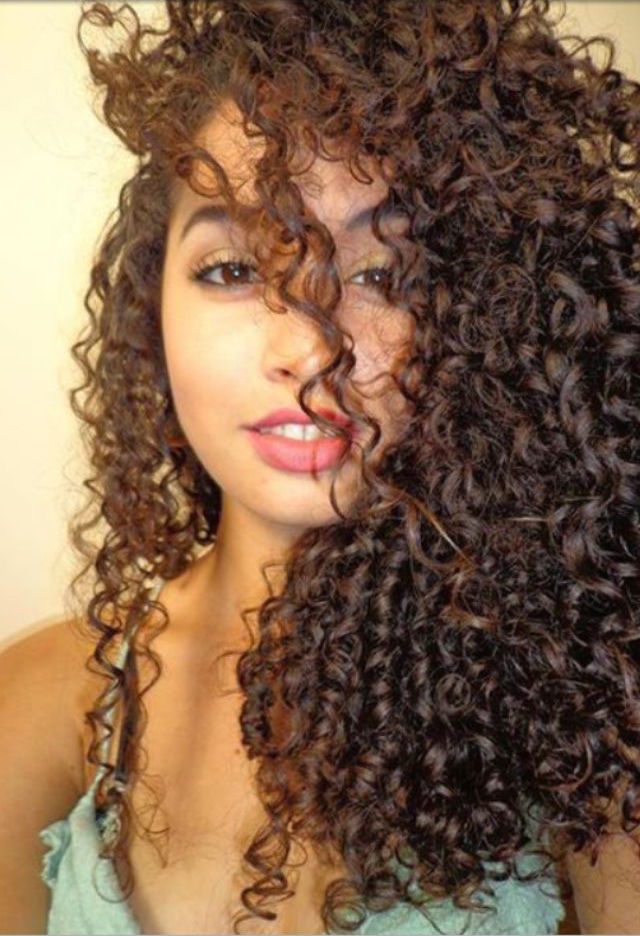 Love the definition of her curls