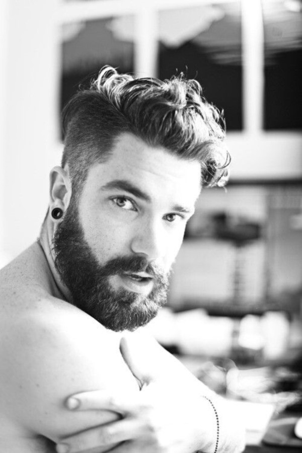Masculine beard styles for men