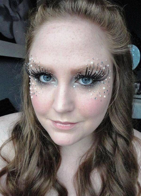 Mermaid Halloween Makeup Glitter
