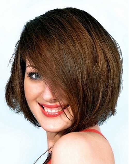 Nice Short Haircuts for Chubby Round Faces