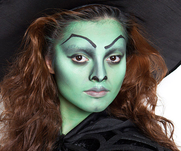 Oubly Halloween makeup ideas wicked witch