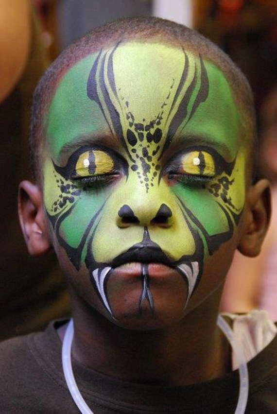 Pretty And Scary Halloween Makeup Ideas For kids