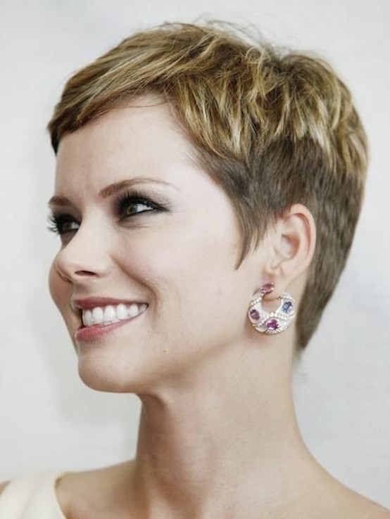 Really Short Hairstyles for Women Over 40