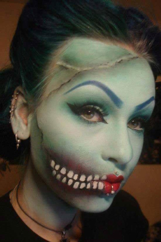 Scary Halloween Horror Makeup Looks