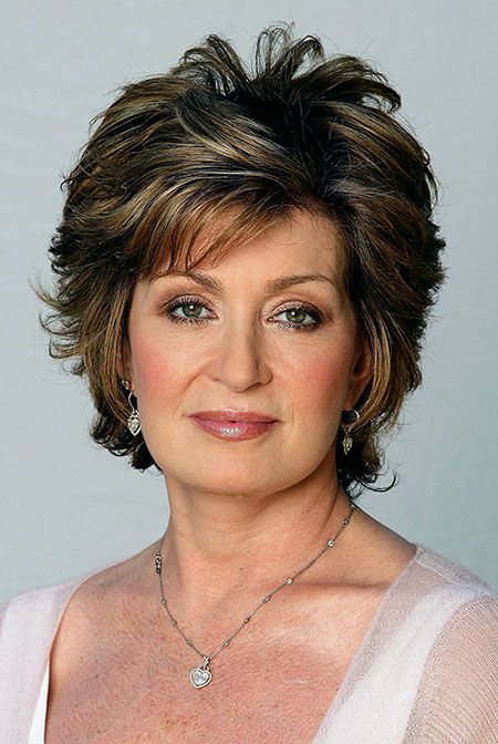 Short Hairstyles For Mature Women's