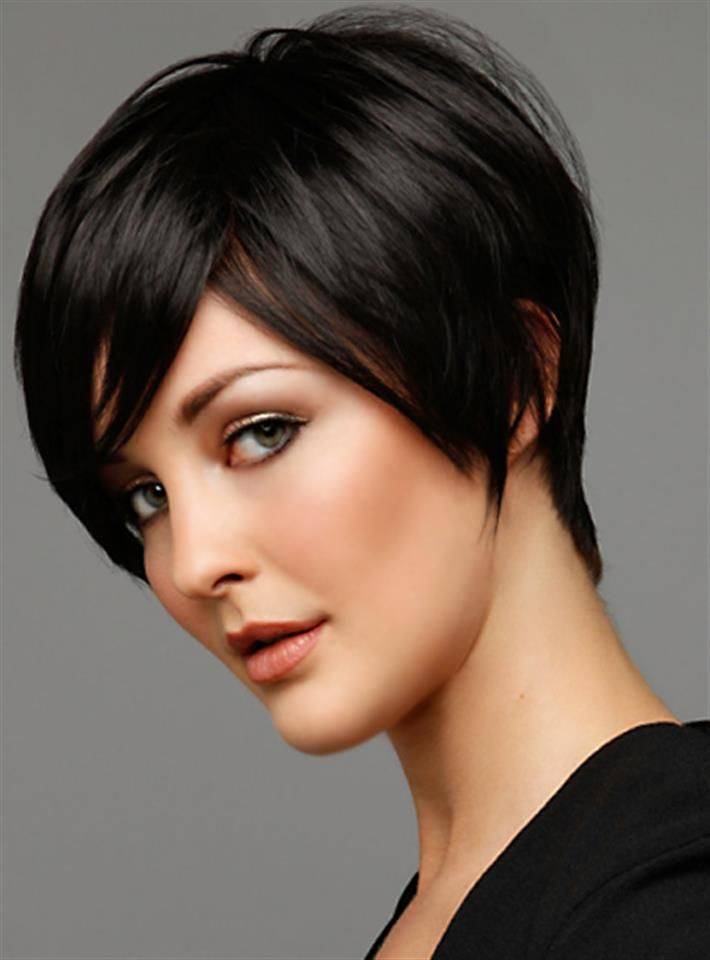 Short Hairstyles For Thick Hair & Oval Face