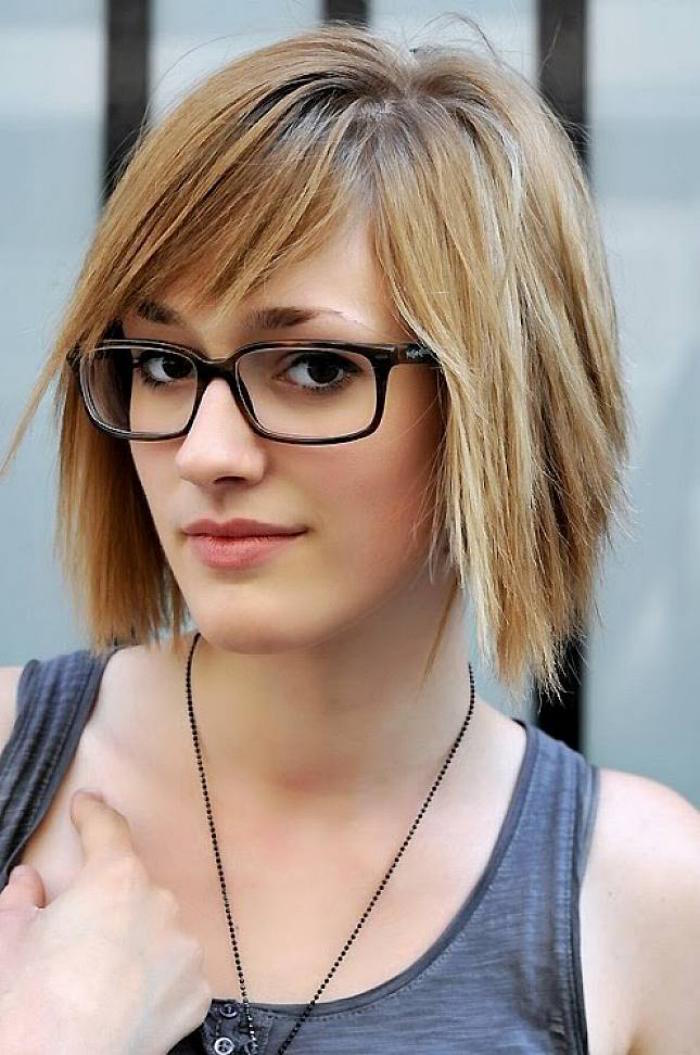 Short Hairstyles With Glasses