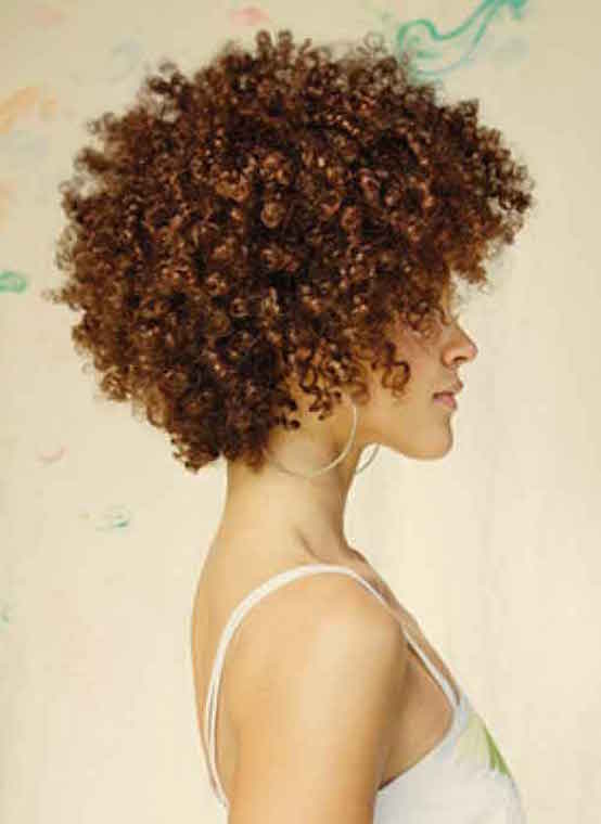 Short kinky curly hairstyles pictures