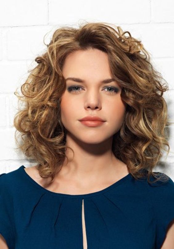 Shoulder Length Hairstyles for Thick Curly Hair