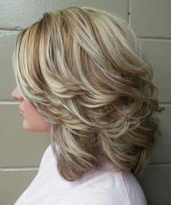 Shoulder Length Thick Layered Hairstyles