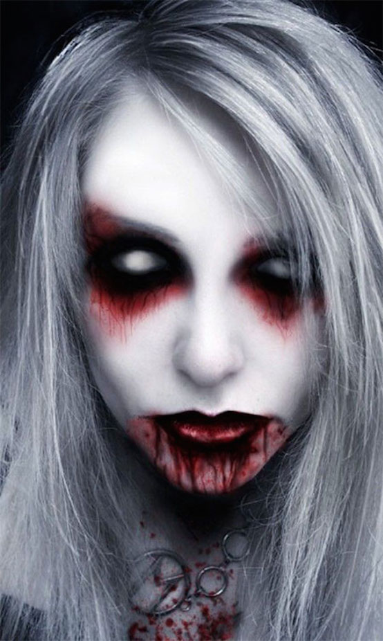 Best 100 Halloween Makeup Looks- Easy, Pretty, Scary, Creepy!