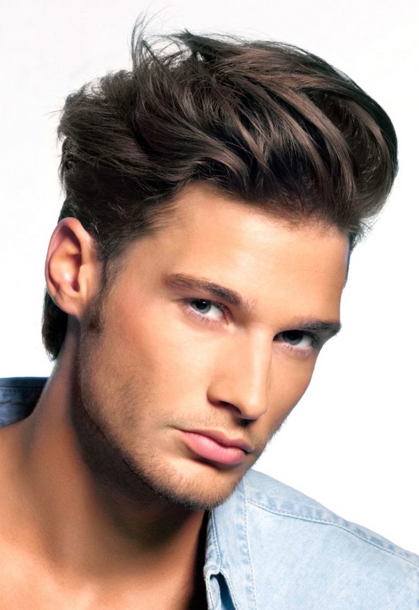 Wavy Comb Over Hairstyle