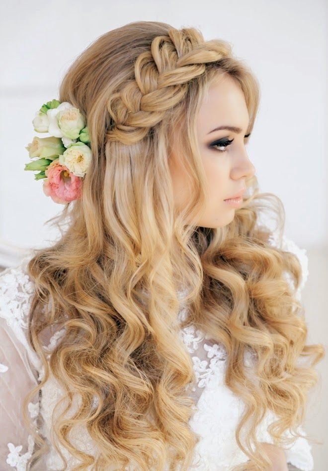 Wedding Long Hairstyle for Braid