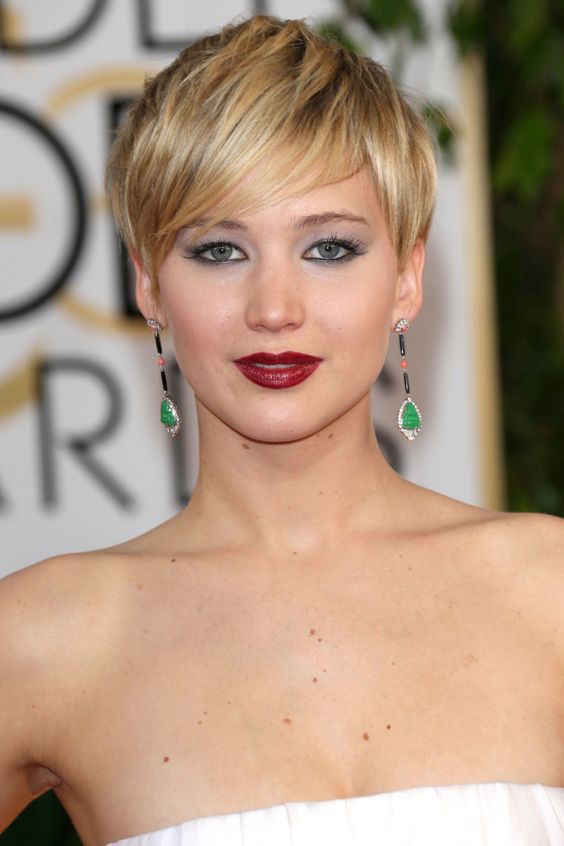 celebrity hairstyles to suit round face shapes