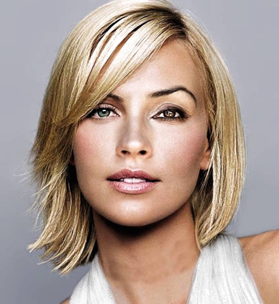 cute short hairstyles for oval faces