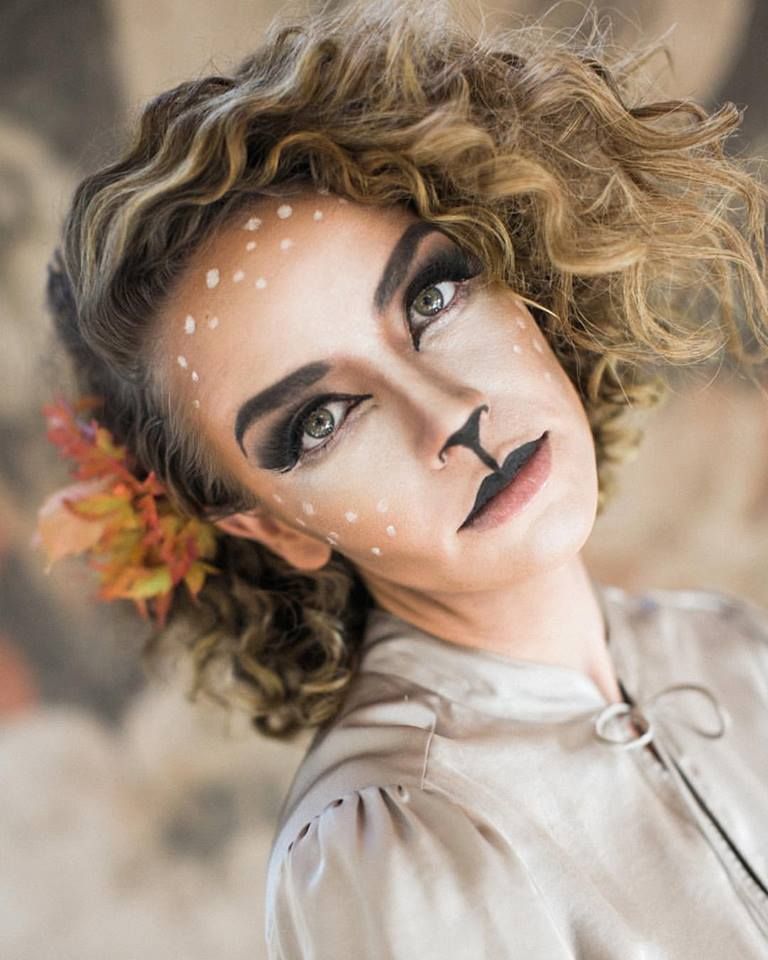 21 Deer Halloween Makeup You’ll Love - Feed Inspiration