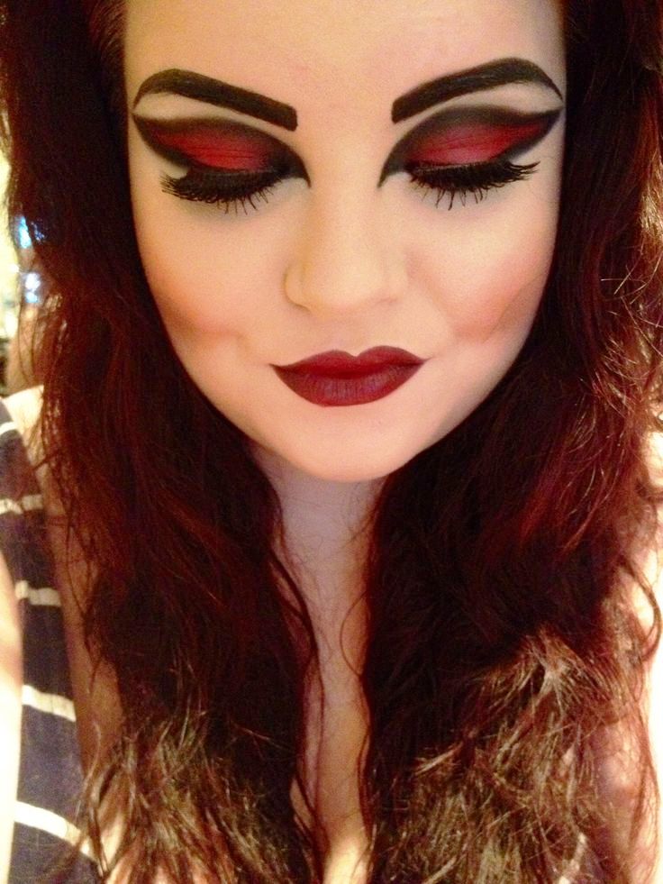 devil halloween makeup