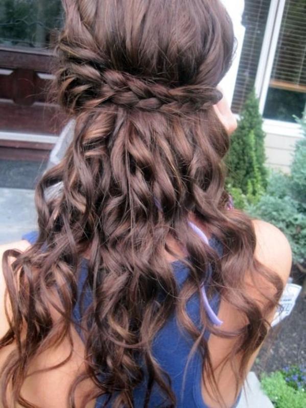 easy homecoming hairstyles
