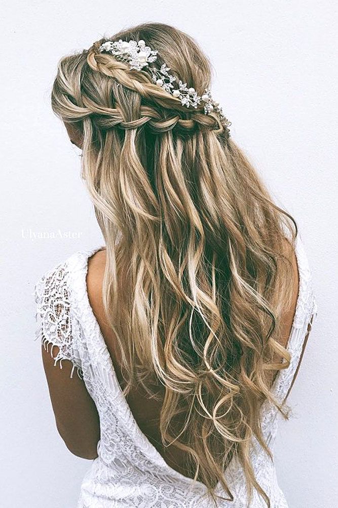 elegant wedding hairstyles for long hair