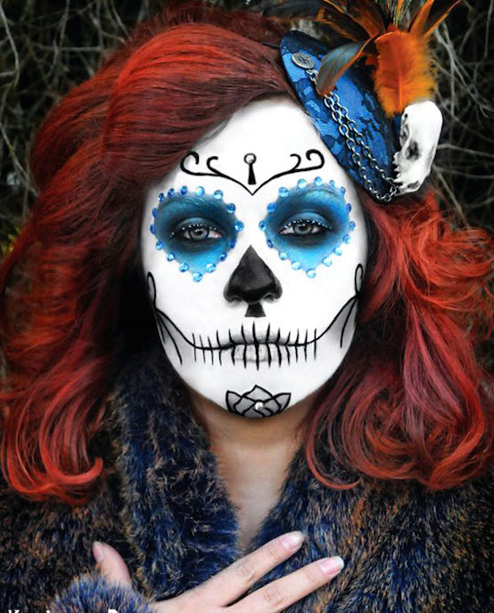 21 Halloween Face Paint Ideas To Inspire You - Feed Inspiration