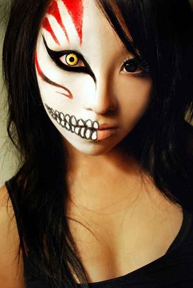 paint your face for halloween