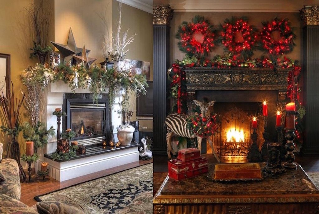 30 Stunning Christmas Mantel Decorating Ideas  Feed Inspiration