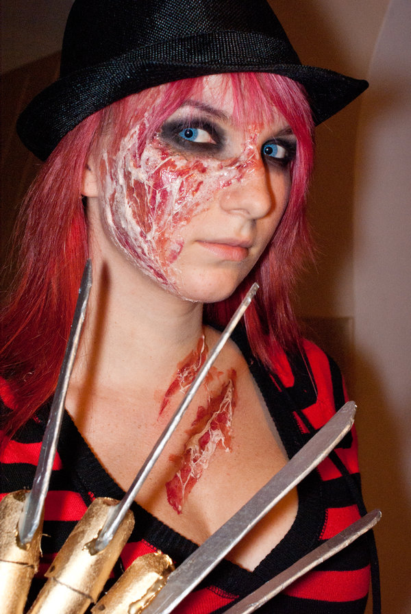 Adult Bloody Halloween Makeup