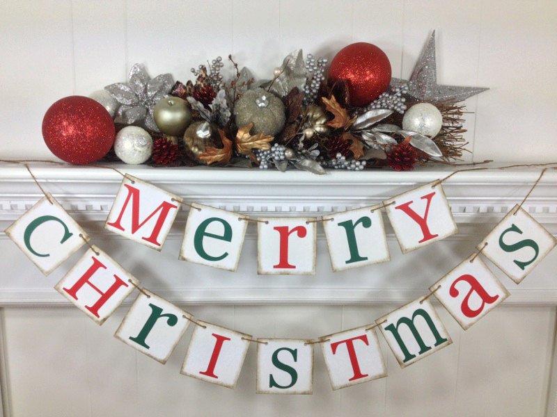 Amazing Decorating Ideas with Christmas Banners