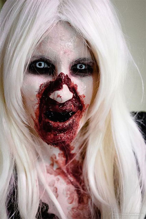 Awesome Halloween Makeup Idea extremely scary Halloween makeup ideas