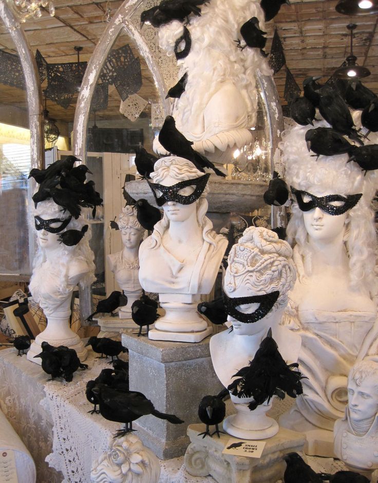 Black and White Halloween Masquerade