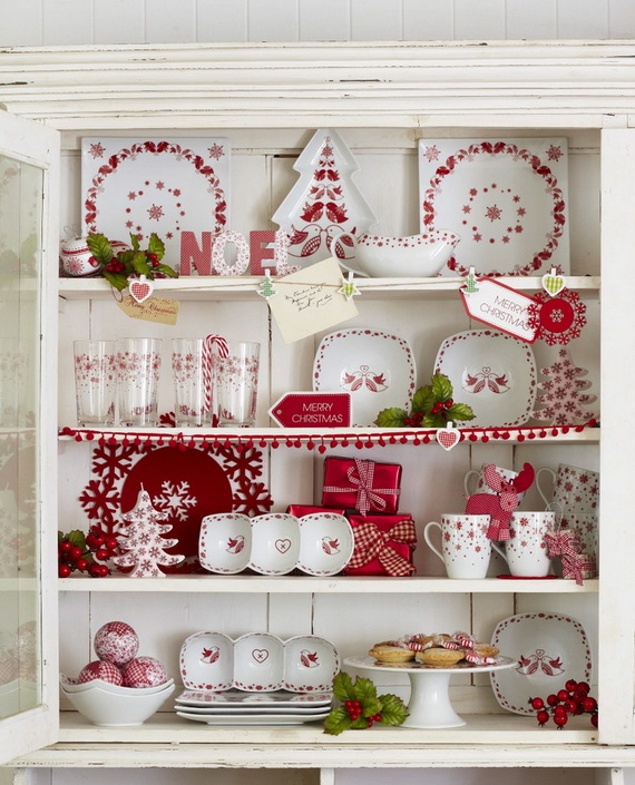 christmas decor ideas for a cozy kitchen